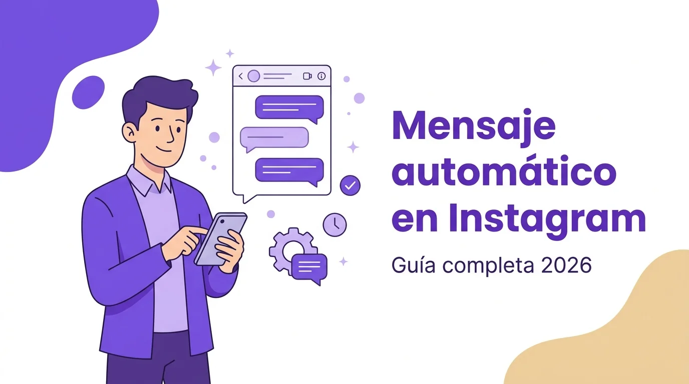 Mensaje automático en Instagram