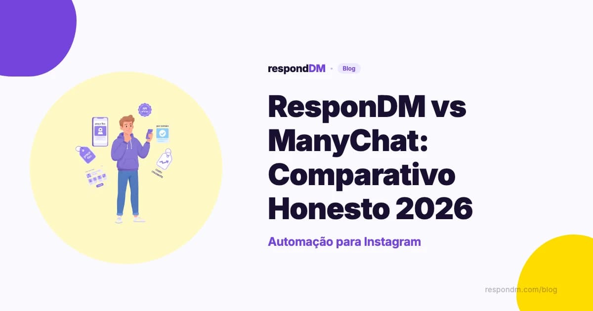 ResponDM vs ManyChat: Qual a Melhor Opção para Criadores Brasileiros?