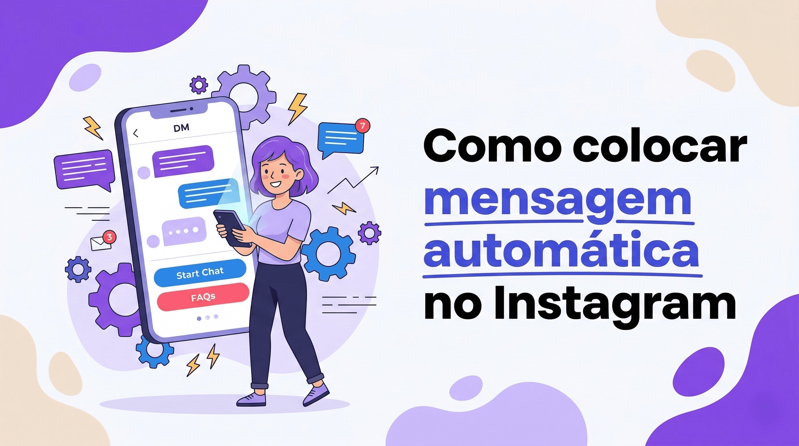 Como Colocar Mensagem Automática no Instagram 2026
