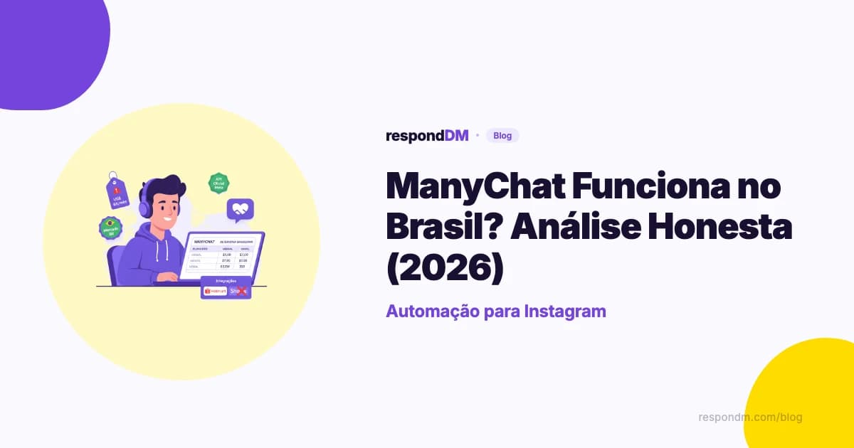 ManyChat Funciona no Brasil? Análise Honesta (2026)