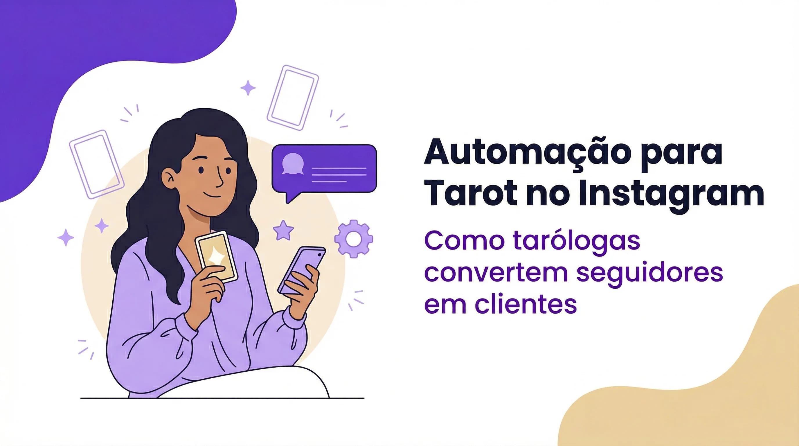 Automação para Tarot no Instagram em 2026
