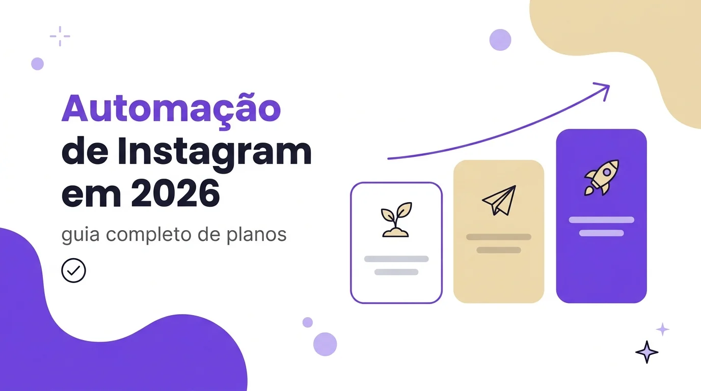Automação de Instagram Grátis ou Paga: Quanto Custa em 2026